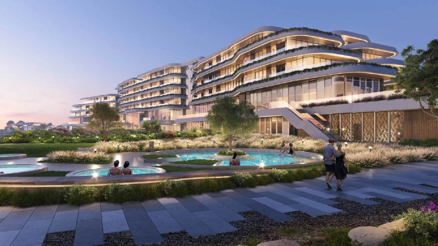 SHA Residences Abu Dhabi with resort-style outdoor areas and sea breeze ambiance